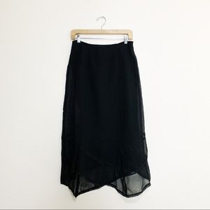 NWOT Free People Asymmetrical Long Skirt - Small